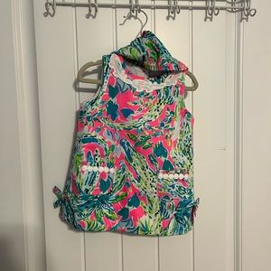 Lilly Pulitzer dress with boomers 12-18month